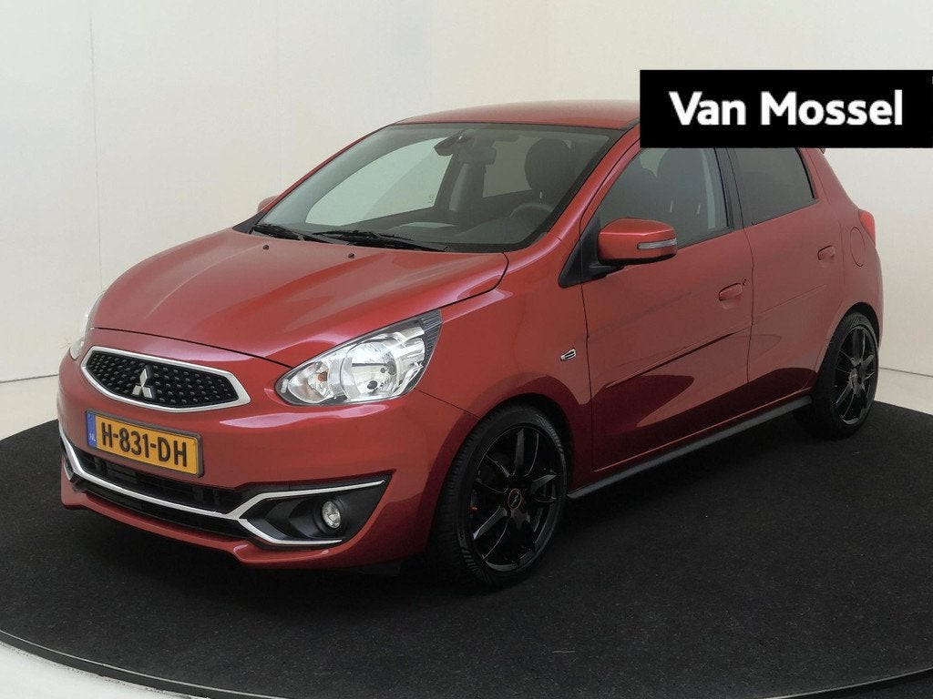 Mitsubishi Space Star 1.2 Advance | airco automatisch, Apple, Auto's, Mitsubishi, Stof, Gebruikt, 850 kg, Origineel Nederlands