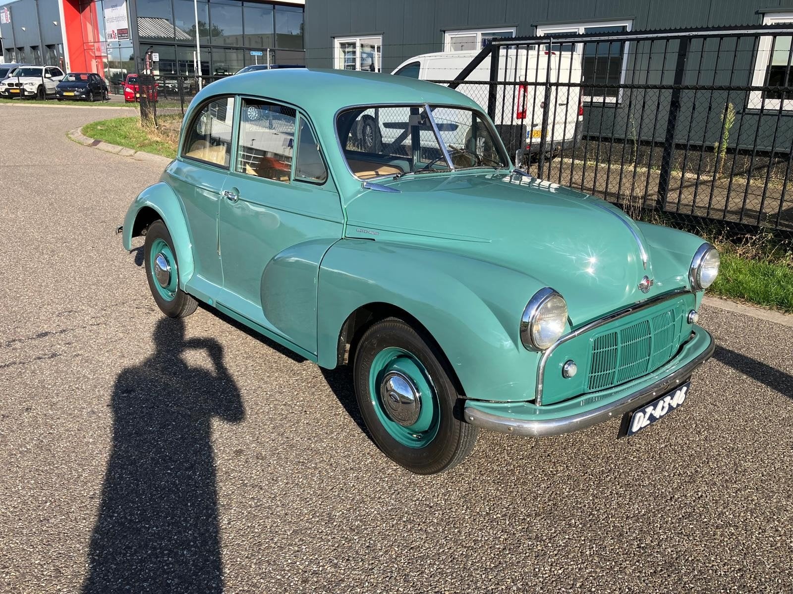 Morris 1952 Groen, 918 cc, 4 stoelen, Bedrijf, 760 kg