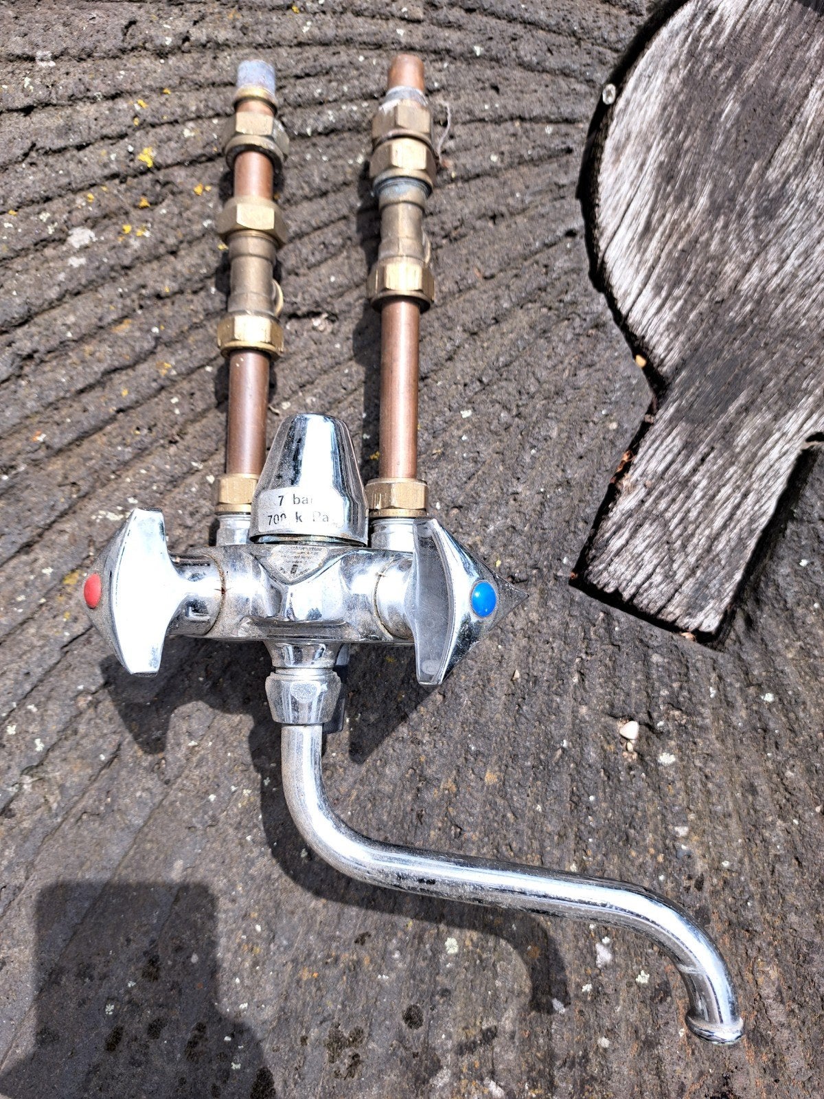 Gebruikte boiler mengkraan met overdrukventiel, Minder dan 20 liter, Ophalen of Verzenden, Gebruikt