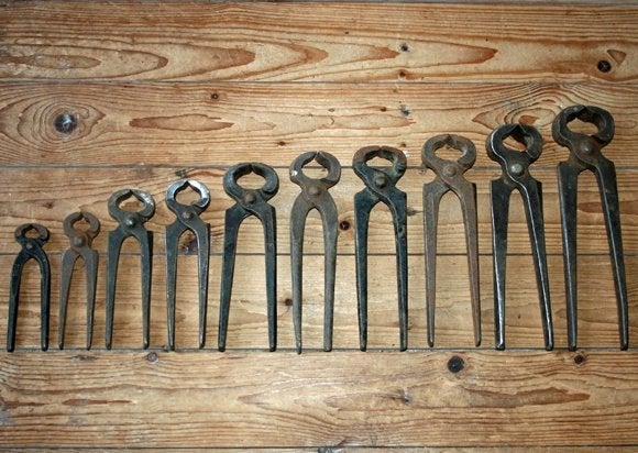 10x antieke nijptang, Ophalen of Verzenden