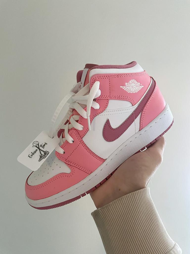 Nike Air Jordan 1 Mid Pink’ 36 36.5 37.5 38 38,5 39 40, Kleding | Dames, Schoenen, Nike, Nieuw, Ophalen of Verzenden, Sneakers of Gympen