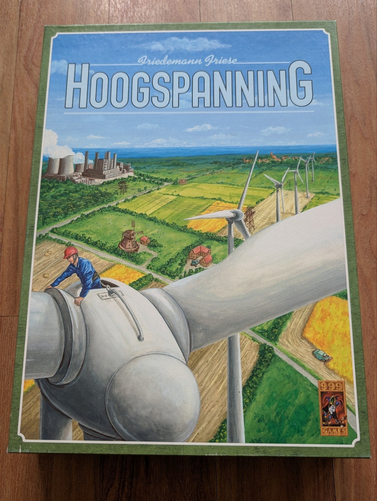 Hoogspanning bordspel + Het Verre Oosten + De eerste vonken, Vijf spelers of meer, Ophalen of Verzenden, Gebruikt, 999 Games