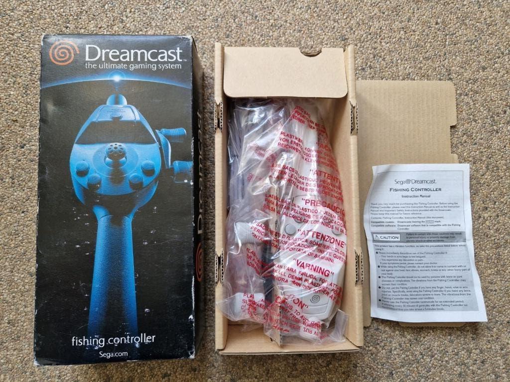 SEGA DREAMCAST fishing controller NEW, 1 speler, Racen en Vliegen, Ophalen of Verzenden, Zo goed als nieuw