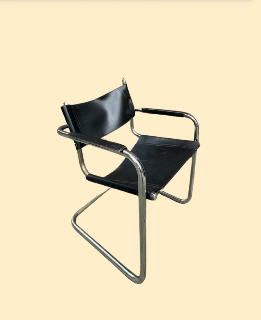 Marcel Breuer Bauhaus Chair, Huis en Inrichting, Ophalen, Gebruikt, Zwart, Eén