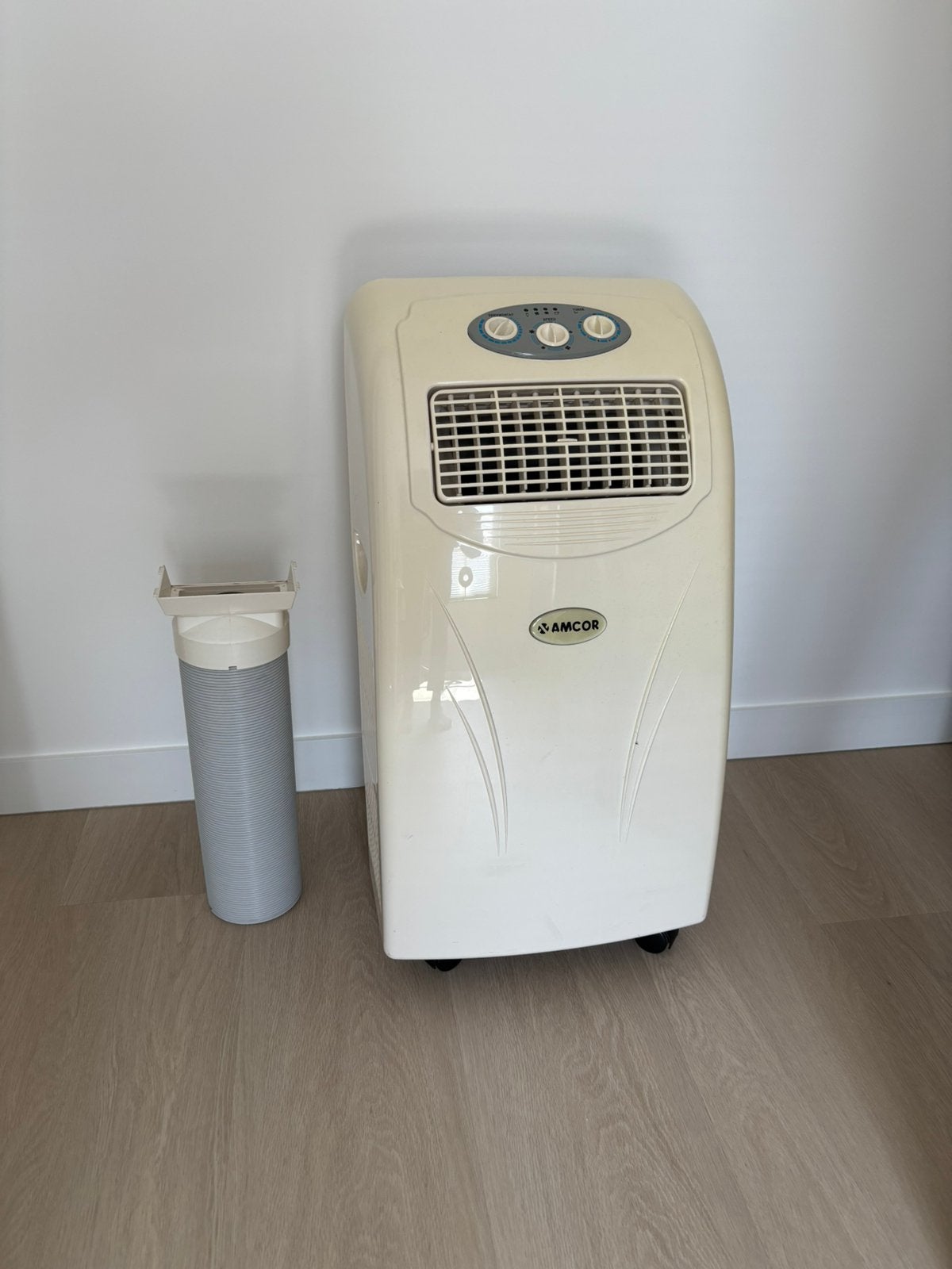 Mobiele Airco van Amcor, Witgoed en Apparatuur, Airco's, Ophalen, Minder dan 60 m³, 3 snelheden of meer, Zo goed als nieuw