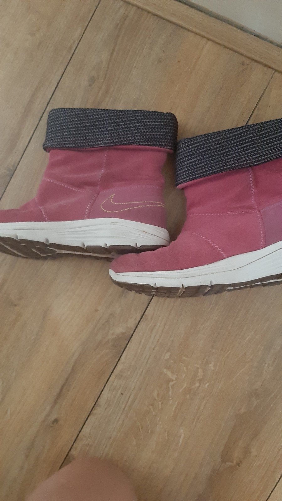Nike laarzen maat 38 - Roze, Lage of Enkellaarzen, Nike, Ophalen of Verzenden, Roze