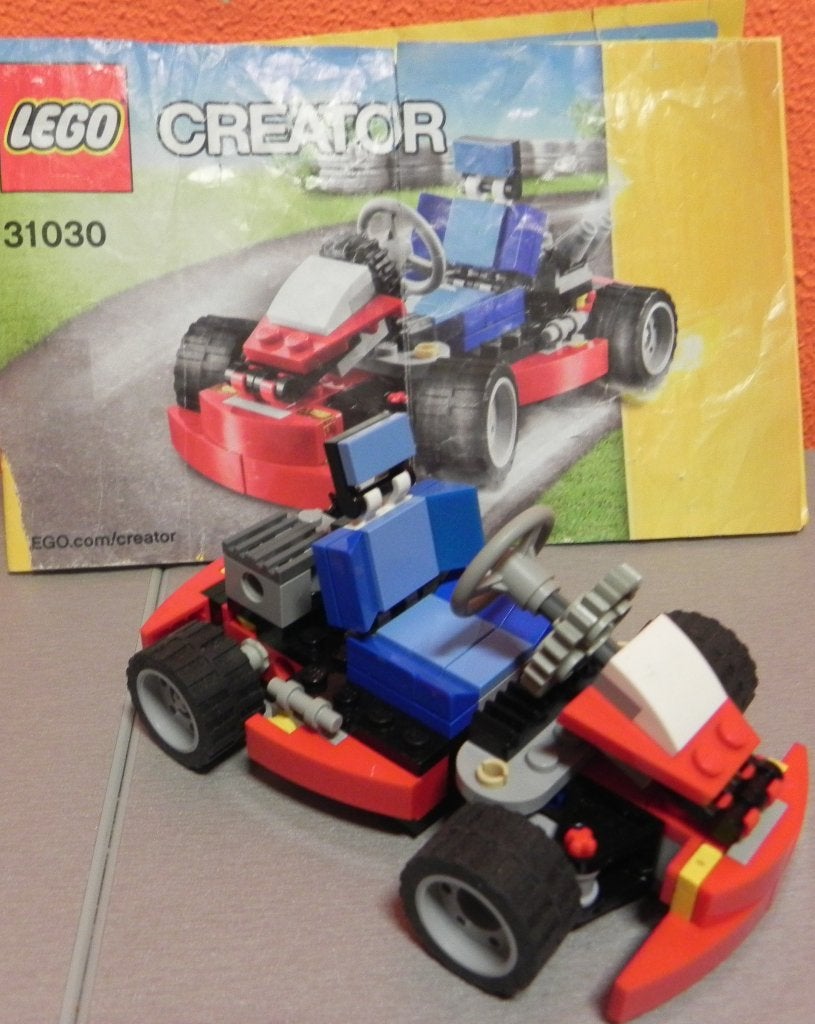 lego creator no 31030 skelder rood, Lego, Ophalen of Verzenden, Zo goed als nieuw, Compleet