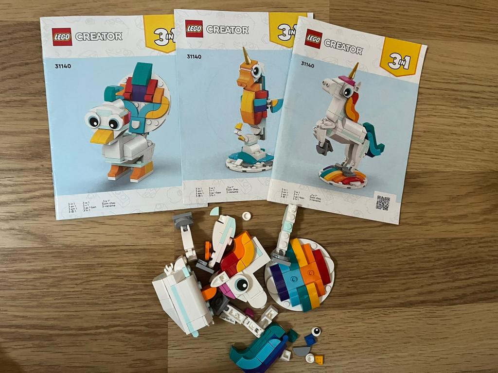 LEGO Creator Magische Eenhoorn 31140, Lego, Nieuw, Ophalen of Verzenden, Compleet