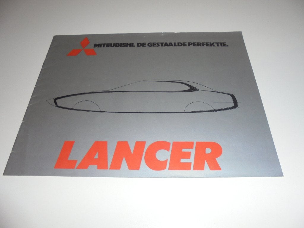 brochure Mitsubishi Lancer  1977, Ophalen of Verzenden, Zo goed als nieuw, Mitsubishi