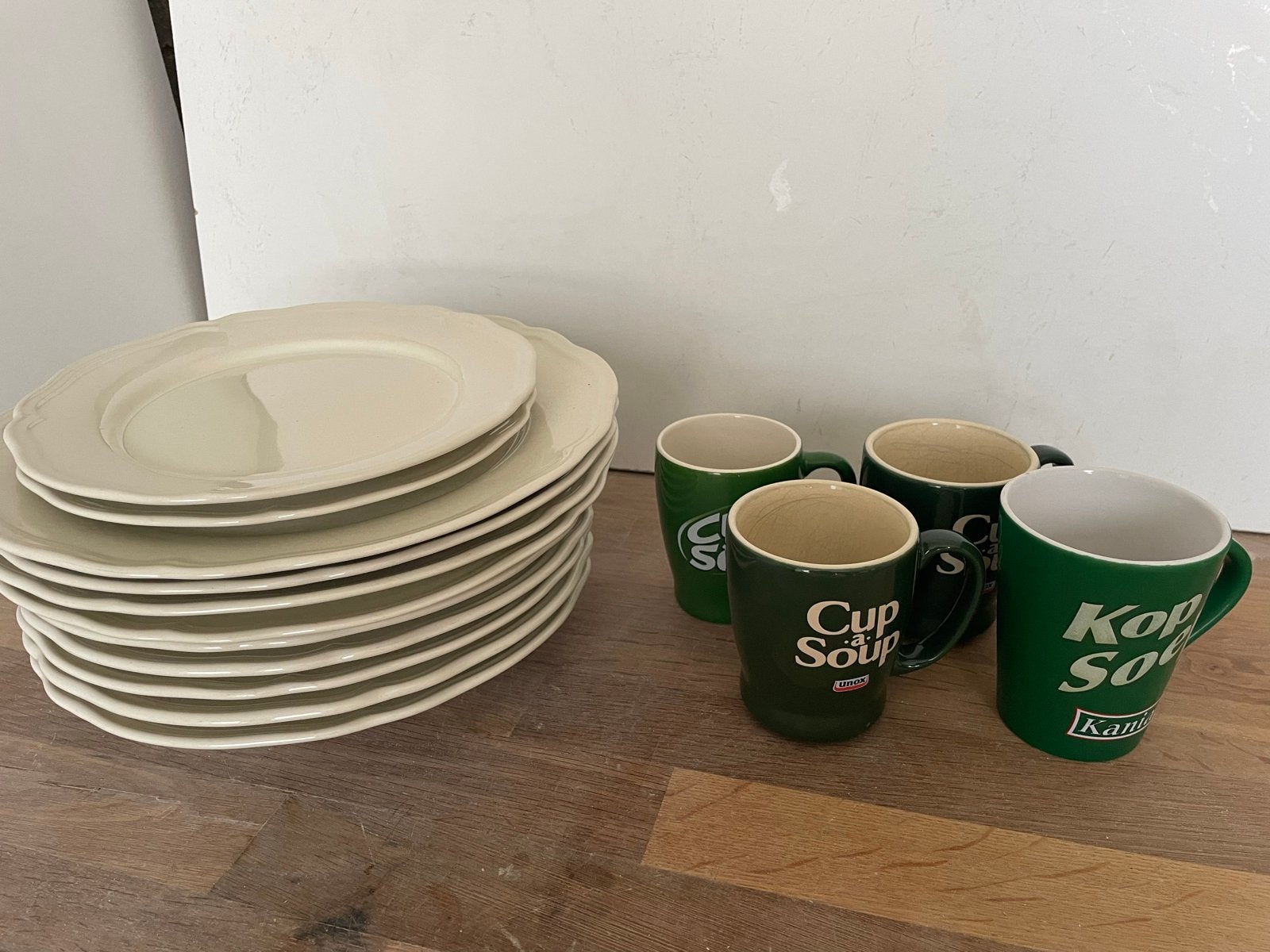 Servies: Borden en Kopjes, Ophalen, Gebruikt, Overige merken, Keramiek