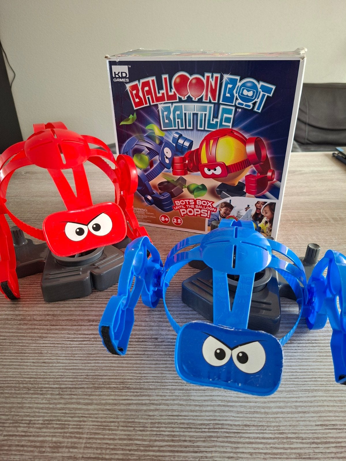 KD Games Balloon Bot Battle - Opblaasbare Robot Gevecht, Ophalen of Verzenden, Zo goed als nieuw, Jongen of Meisje