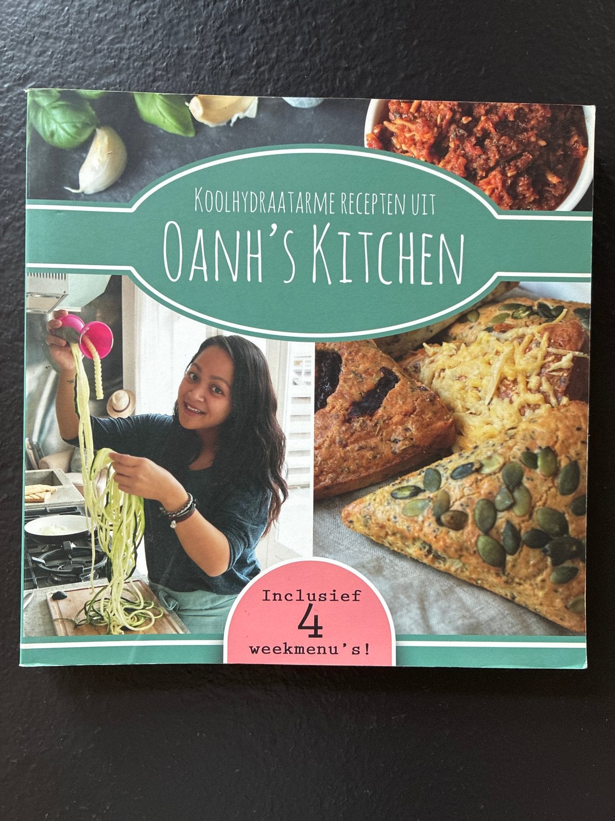 Koolhydraatarme Recepten uit Oanh's Kitchen - Kookboek, Boeken, Kookboeken, Voorgerechten en Soepen, Ophalen of Verzenden, Zo goed als nieuw