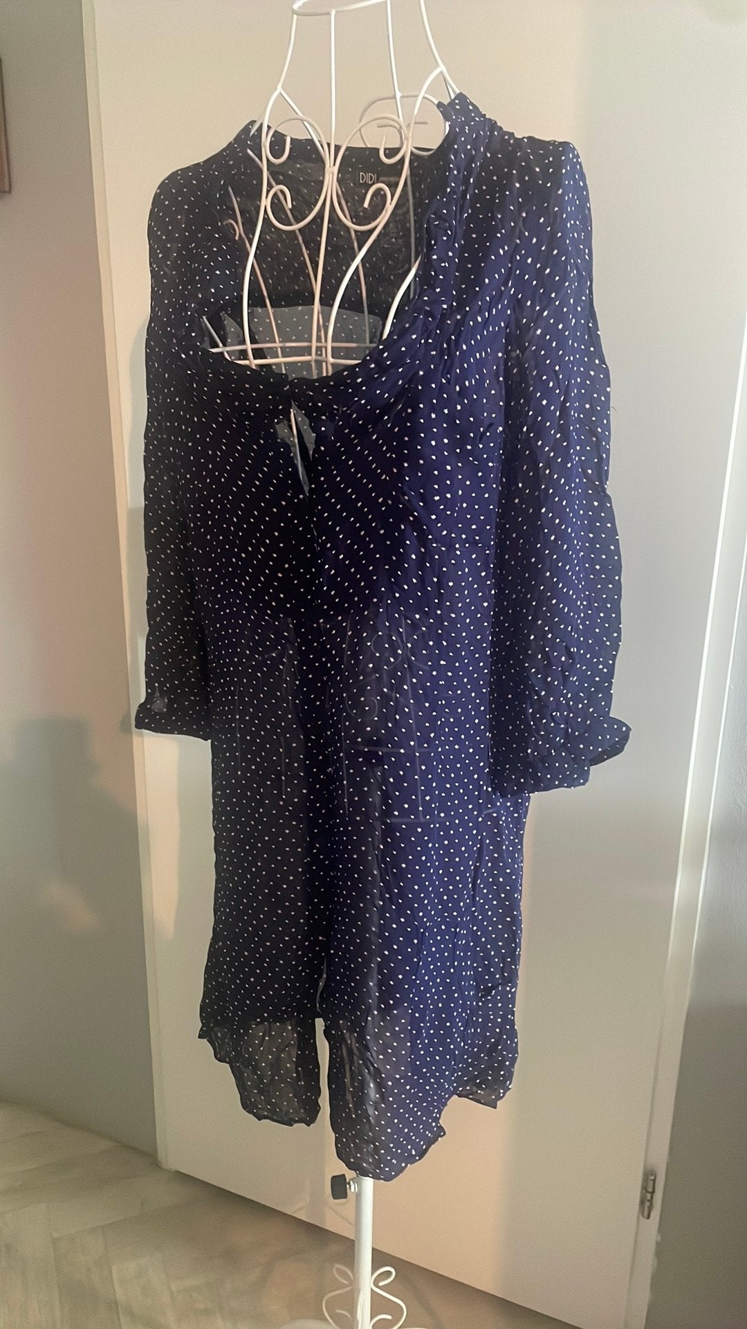 Jurk van DIDI, Maat 38/40 (M), Blauw, Ophalen of Verzenden, Zo goed als nieuw