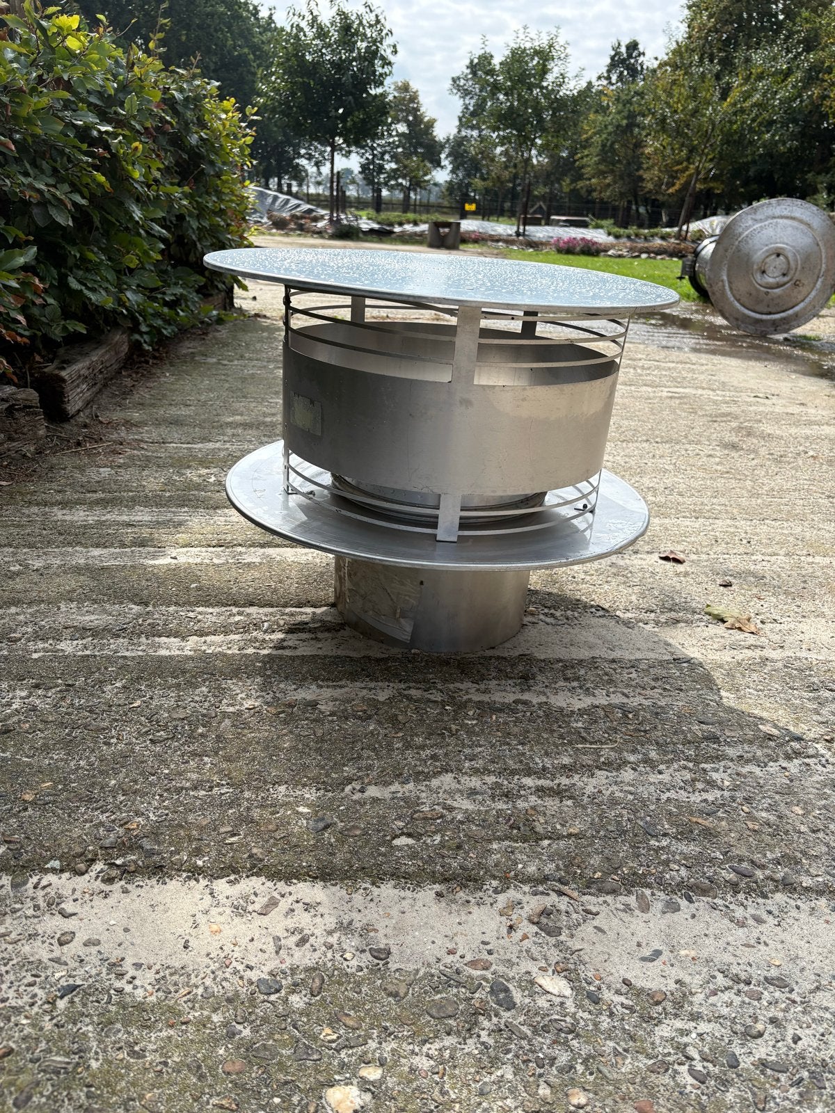 Burgerhout rookgaskap 300 mm aluminium - Nieuw, Ophalen, Nieuw