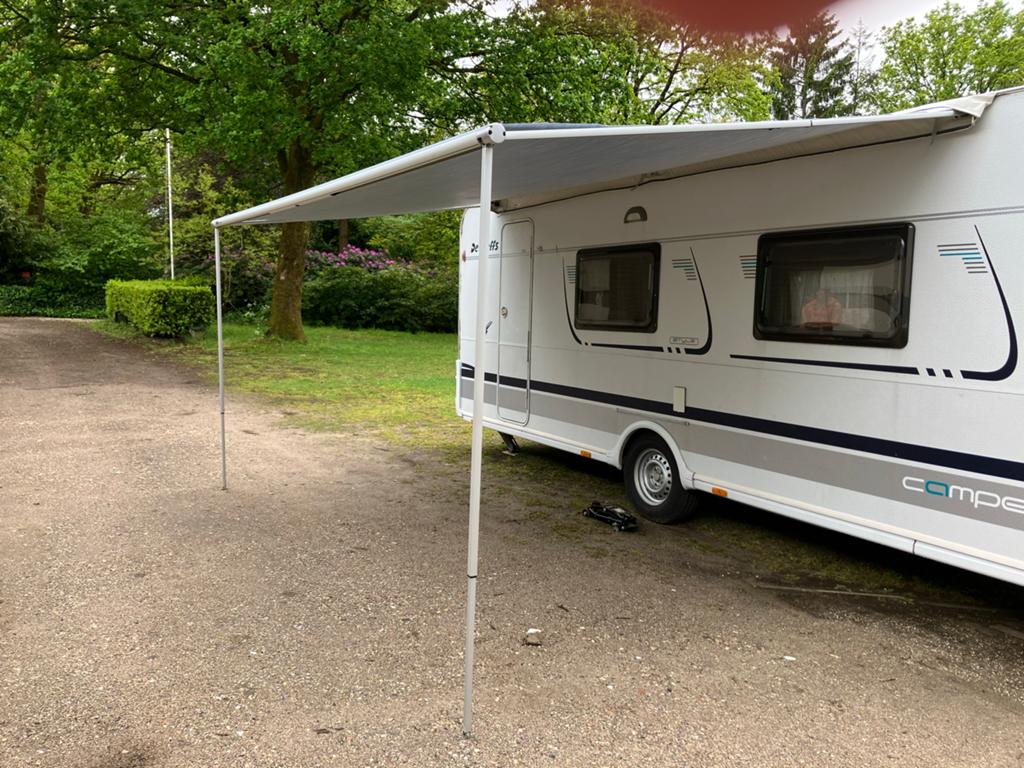 Thule Omnistor zakluifel voor caravan of camper, Caravans en Kamperen, Voortenten en Luifels, Ophalen of Verzenden, Gebruikt, Thule
