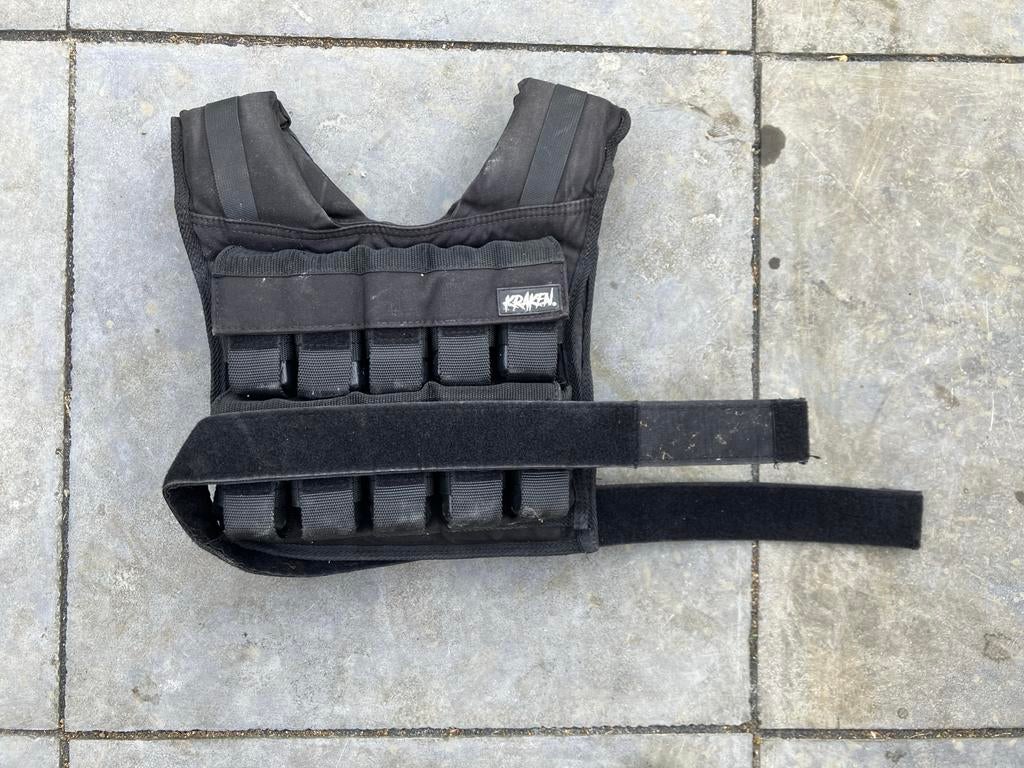 KRAKEN Gewichtsvest 20 KG, Sport en Fitness, Fitnessmaterialen, Ophalen of Verzenden, Gebruikt, Armen, Overige typen