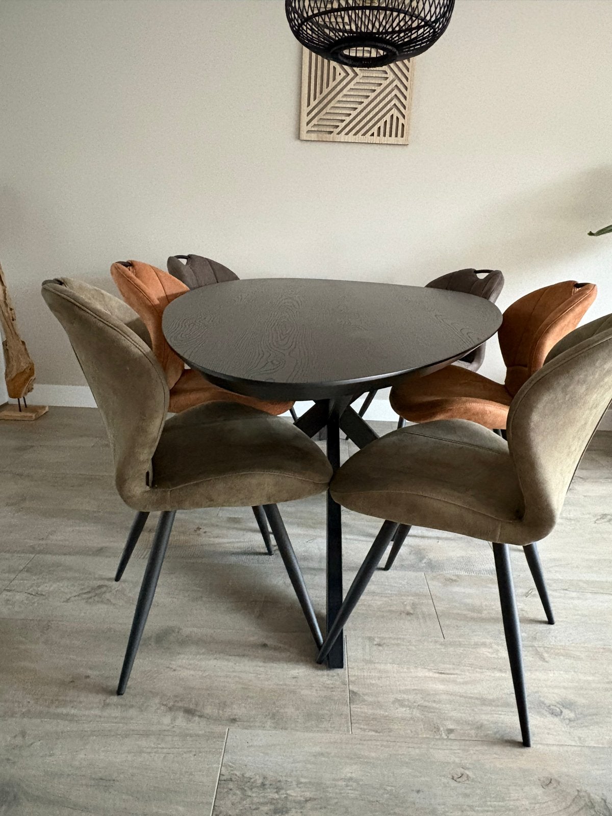 Eettafel Set, Ophalen, Overige kleuren, Zo goed als nieuw, Vijf, Zes of meer stoelen