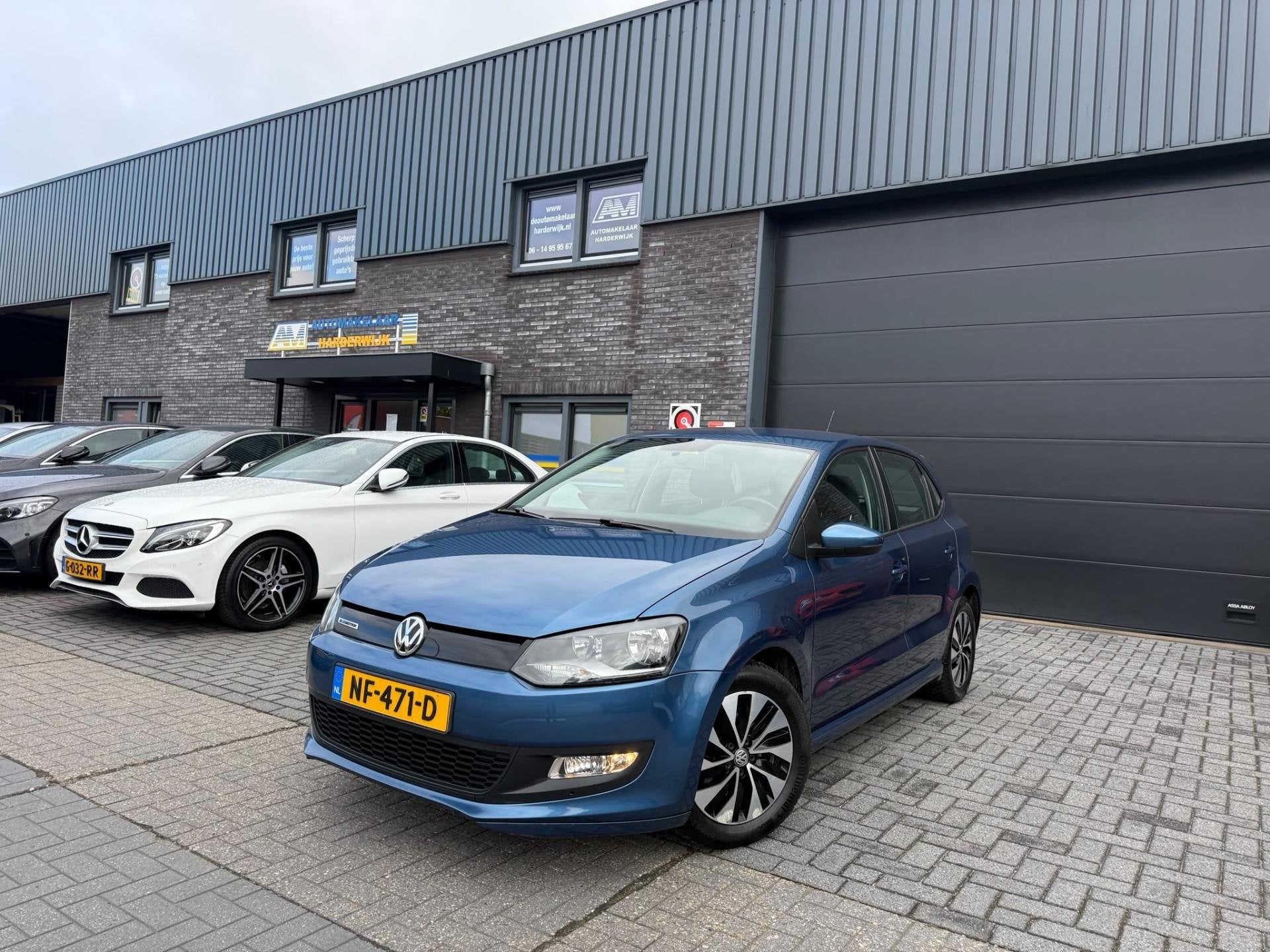 Volkswagen Polo 1.0 BlueMotion Edition | 1E EIGENAAR | 3/6/1, Voorwielaandrijving, Stof, Blauw, Origineel Nederlands