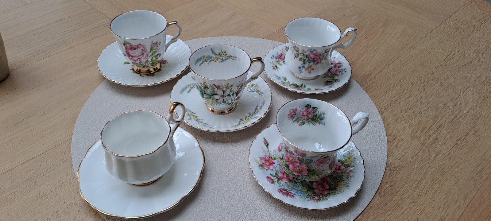 Vintage Thee/Koffiekopjes - Diverse Merken, Ophalen