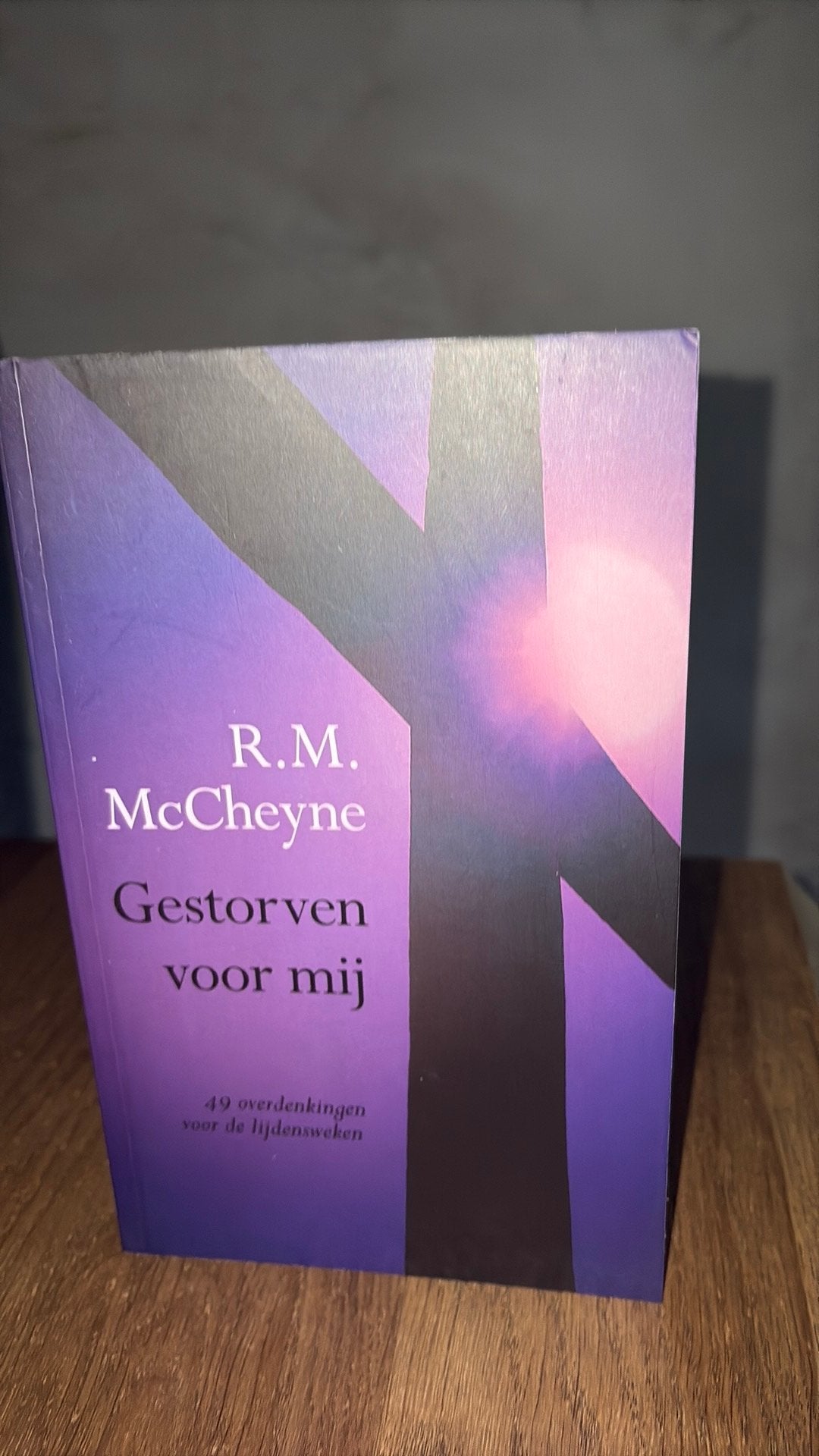 KR-1 Robert Murray McCheyne - Gestorven voor mij, Ophalen of Verzenden, Zo goed als nieuw, Robert Murray McCheyne