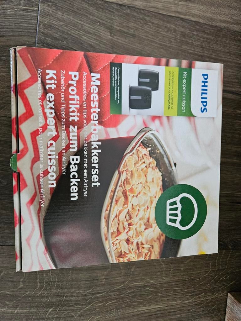 Philips Airfryer Meesterbakkerset - Nieuw in verpakking, Ophalen of Verzenden, Nieuw
