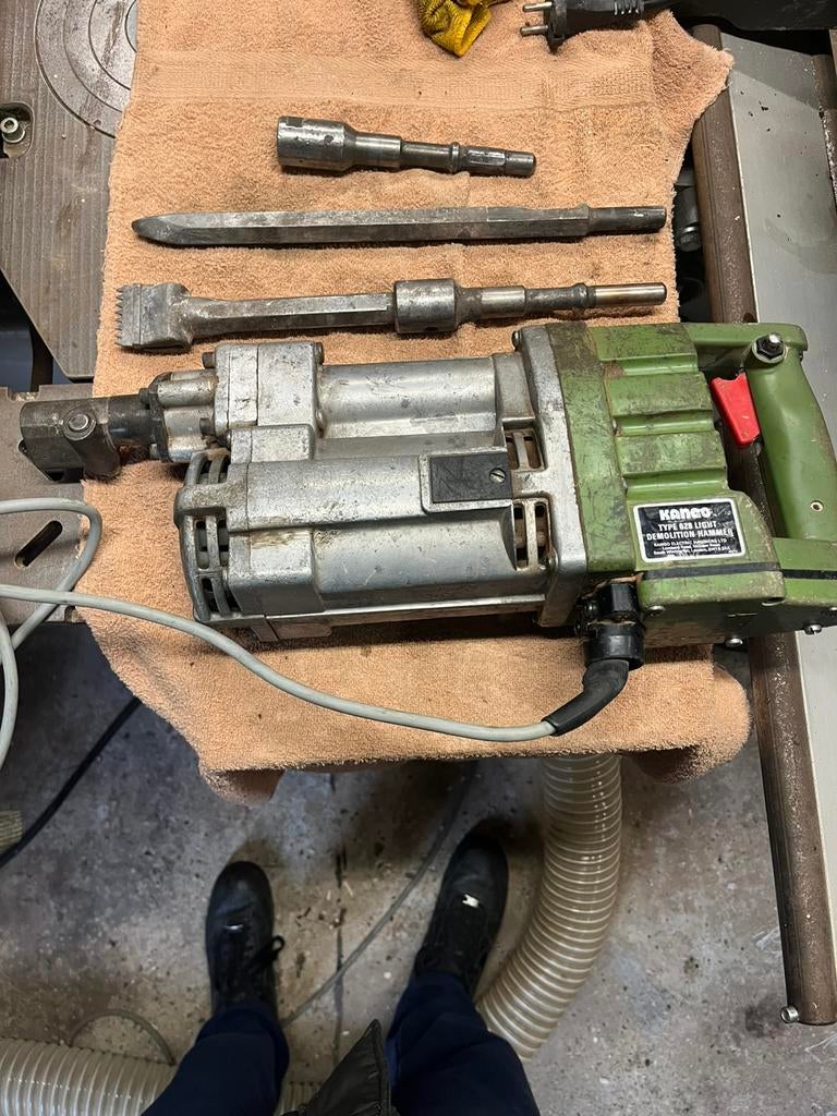 Kango Type 628 sloophamer, Ophalen of Verzenden, Gebruikt, Boor- en/of Breekhamer, Klopboormechanisme