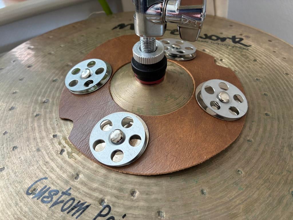 Jingle Effect Ring voor Cymbals en Drums, kunstleer, Gebruikt, Verzenden, Melodische percussie, Nvt