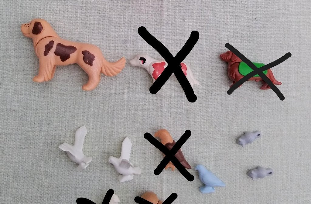 Playmobil pony's en andere dieren te koop, Ophalen of Verzenden, Gebruikt, Losse onderdelen, Figuren