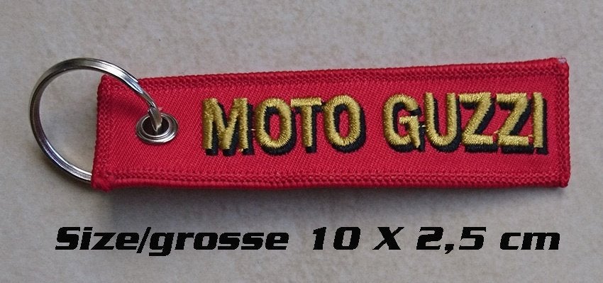 Sleutelhanger MOTO GUZZI voor V7 V9 V11 V100 LM TT85 stelvio, Motoren, Verzenden, Nieuw