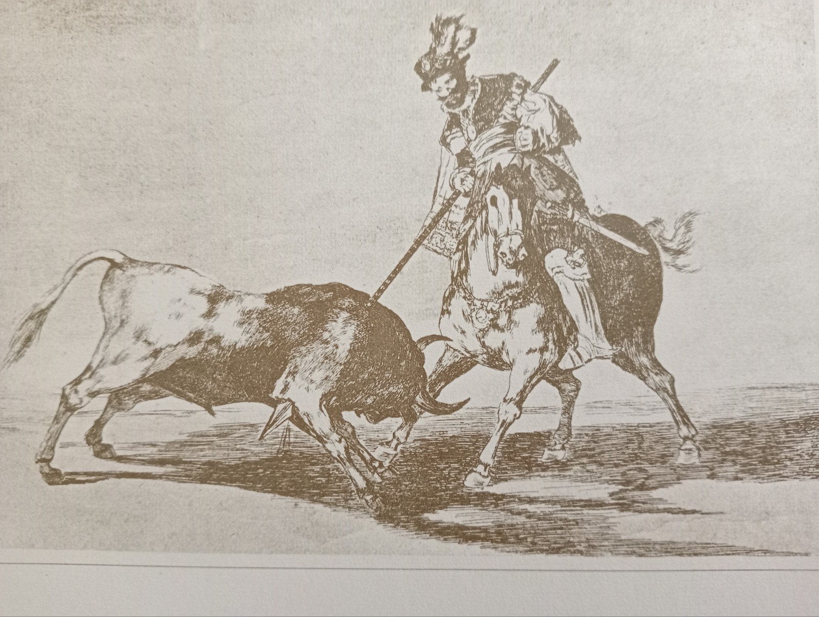 Goya Tauromaquia Stierenvechten prent, Ophalen of Verzenden