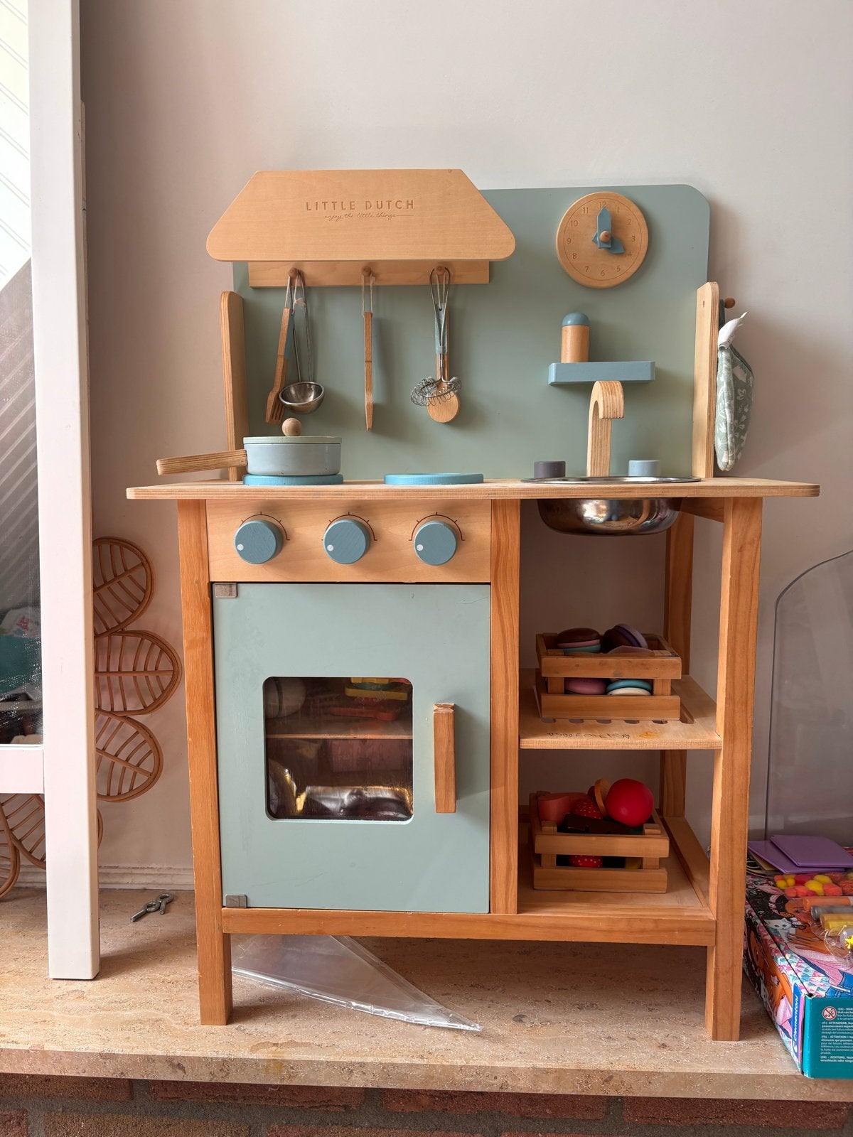 Little Dutch Houten Speelkeuken met Accessoires, Ophalen, Gebruikt, Hout, Speelkeuken