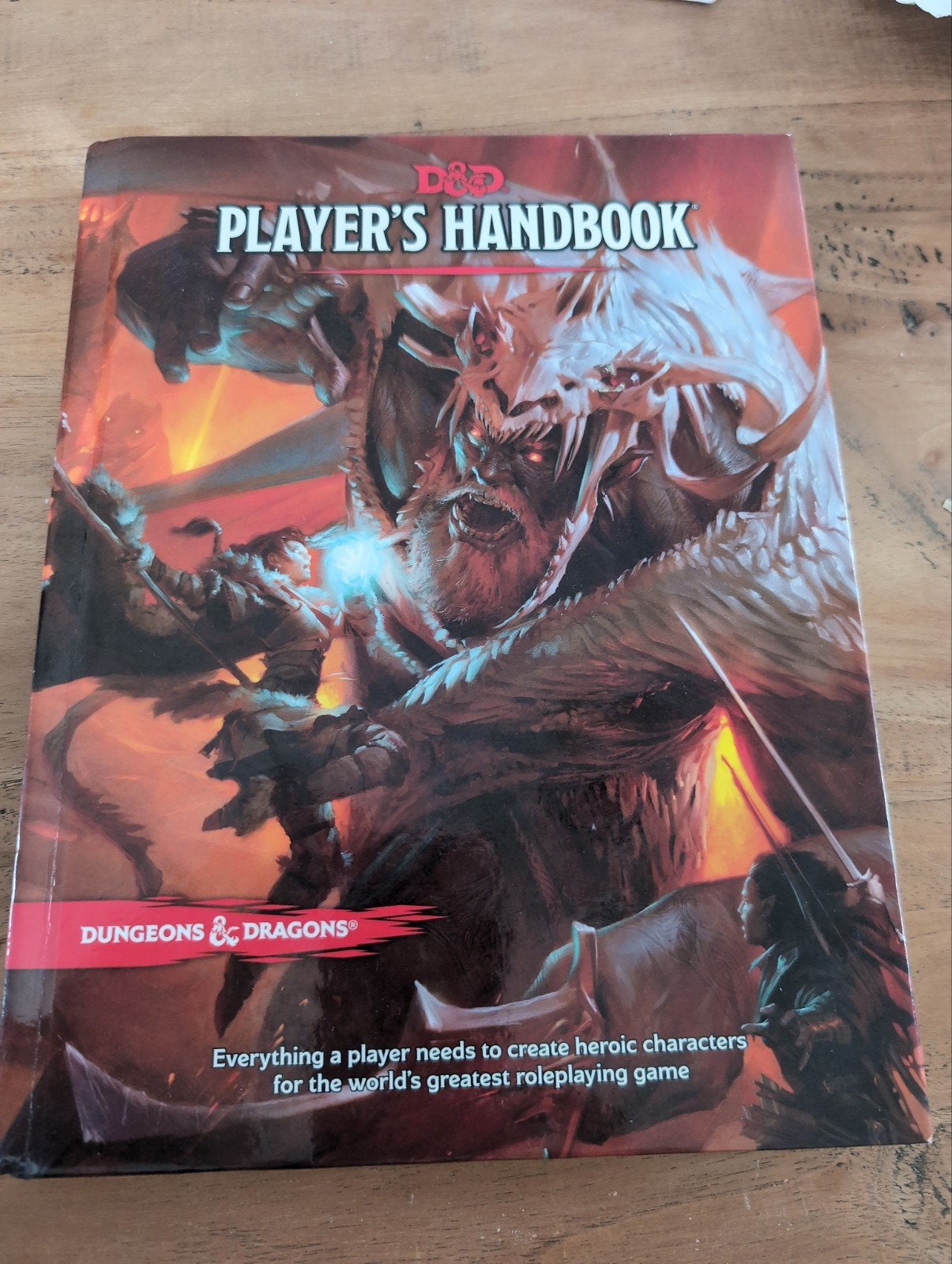 D&D Player's Handbook - Dungeons & Dragons 5e, Ophalen of Verzenden, Zo goed als nieuw, Wizards of the Coast