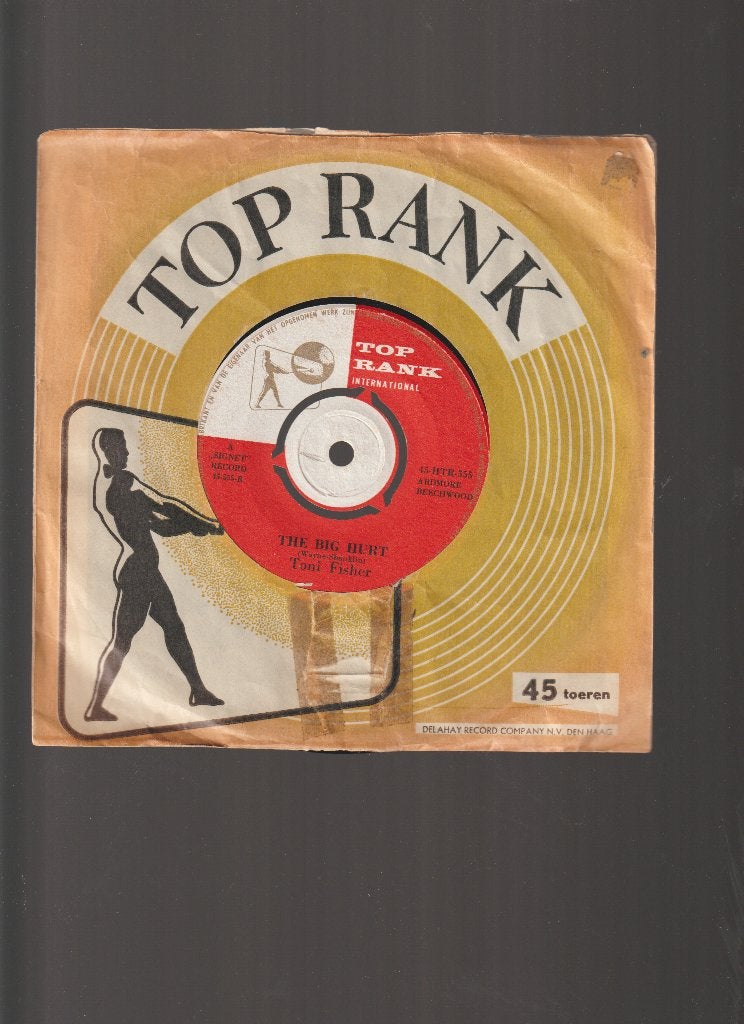 TONI  FISHER  --  THE  BIG  HURT, Verzenden, Originele persing, 7 inch, Single