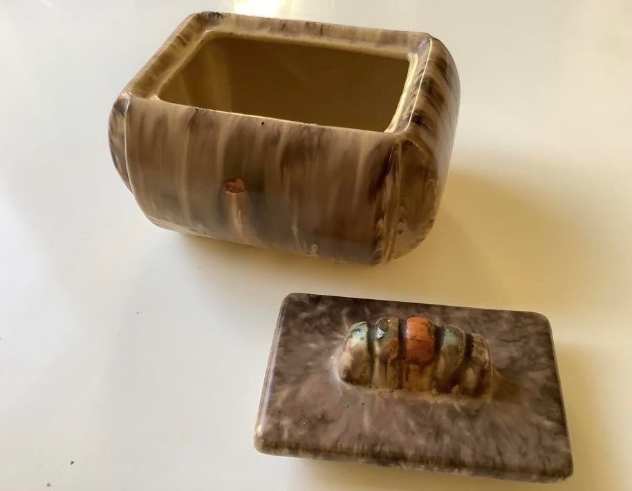Art Deco Bonbondoos 1925 geglazuurd uit België, Antiek en Kunst, Ophalen of Verzenden