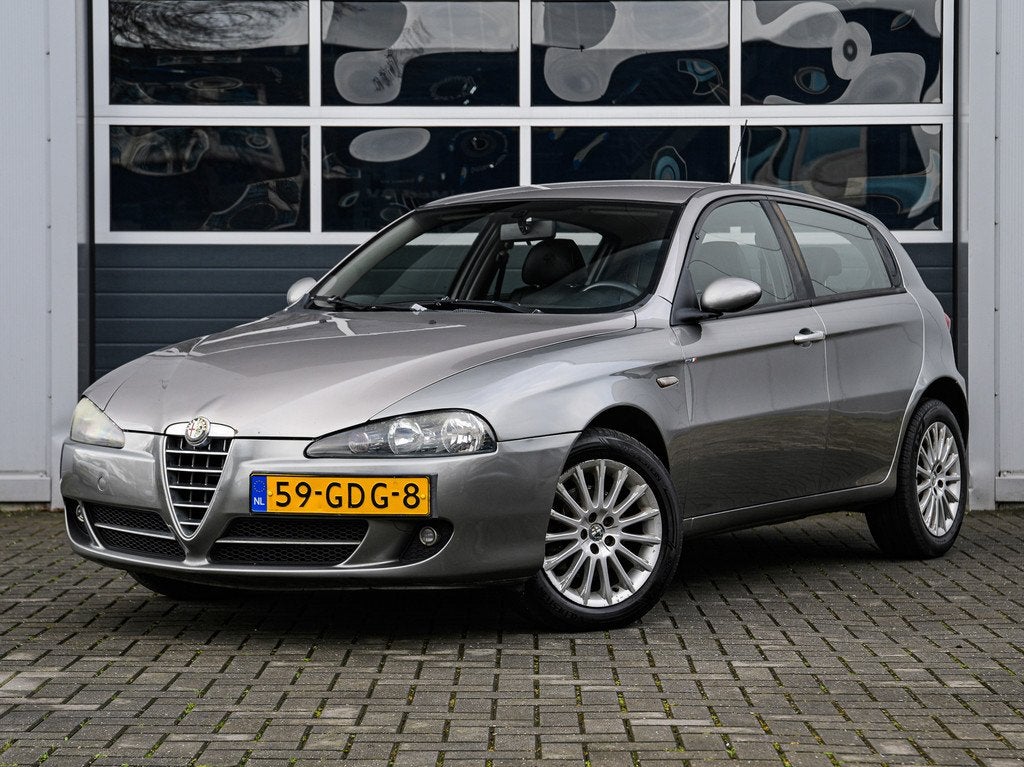 Alfa Romeo 147 1.6 T.Spark Progression | Leder | Climate con, Auto's, Alfa Romeo, Bedrijf, Te koop, ABS, Airbags, Airconditioning
