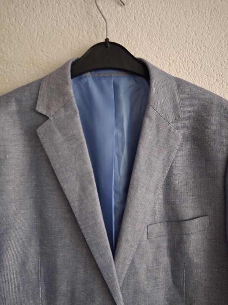 Adam  colbert  Maat  52, Kleding | Heren, Ophalen of Verzenden, Zo goed als nieuw, Maat 52/54 (L), Blauw