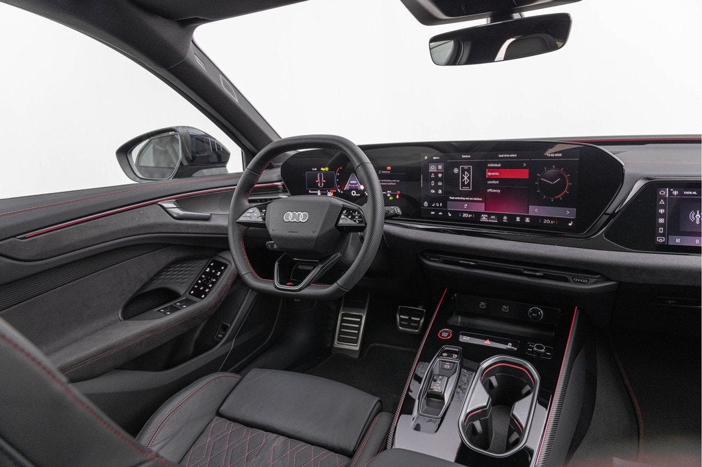 Audi A6 Avant 3.0 TFSI 367pk S-line Pano Luchtv. 4-wielsturi, Auto's, Audi, 2995 cc, 367 pk, 14 km/l, Zilver of Grijs