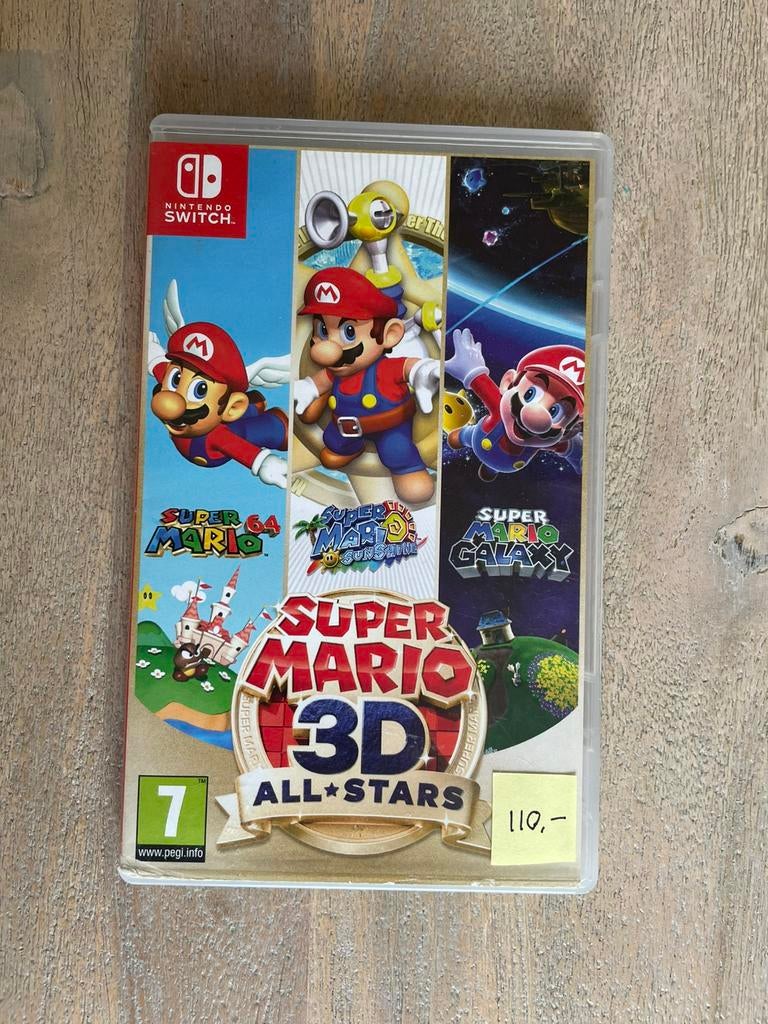 Nintendo Switch Super Mario 3D All Stars, Avontuur en Actie, 1 speler, Ophalen of Verzenden, Zo goed als nieuw