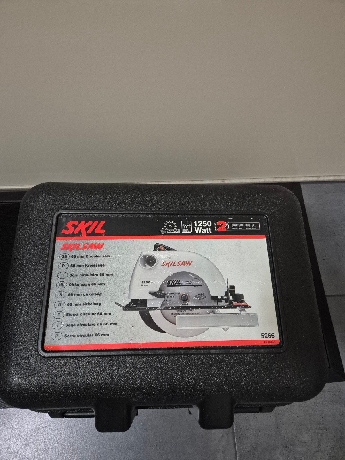 Skilsaw Cirkelzaag 1250 Watt - Zo goed als nieuw, Cirkelzaag, 70 mm of meer, Zo goed als nieuw, 1200 watt of meer