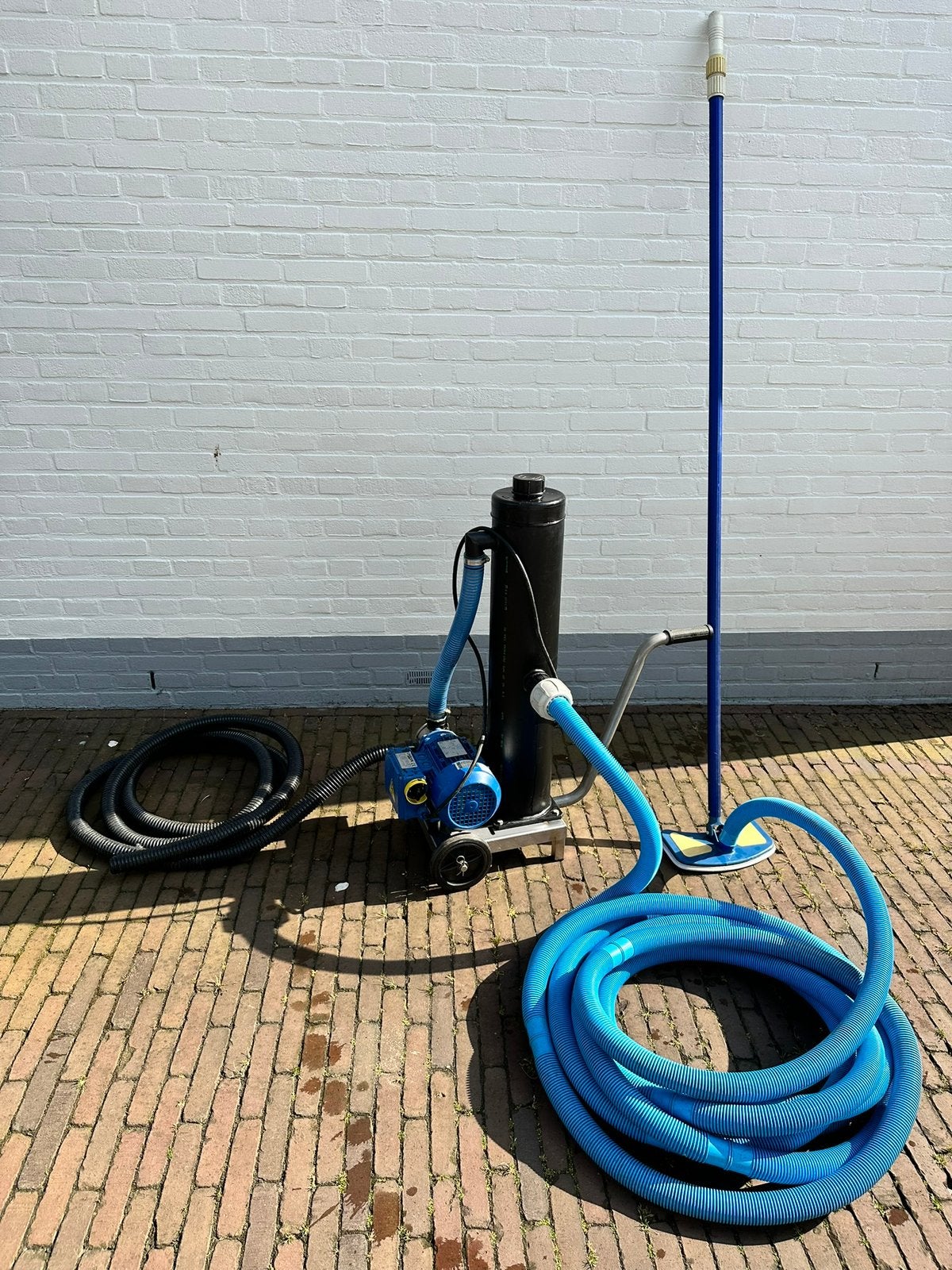 Vijverstofzuiger Aqua Forte Sludge Terminator, Ophalen, Gebruikt, Vijverstofzuiger
