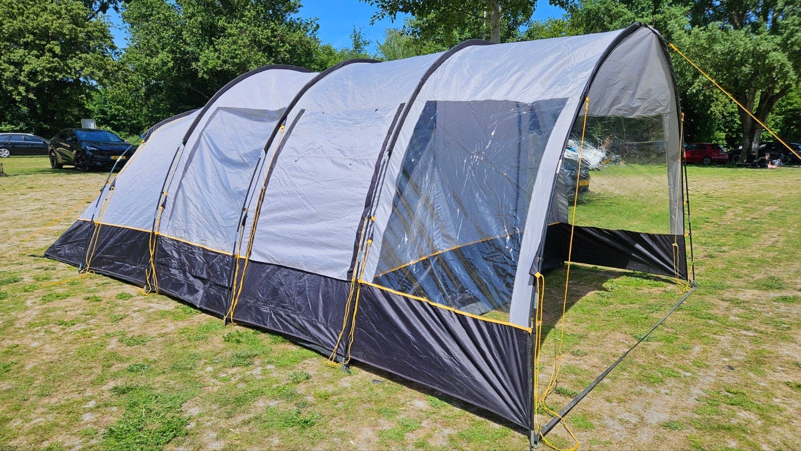 Redwood poplar 400 tunneltent, Caravans en Kamperen, Tenten, tot en met 4, Zo goed als nieuw, Ophalen