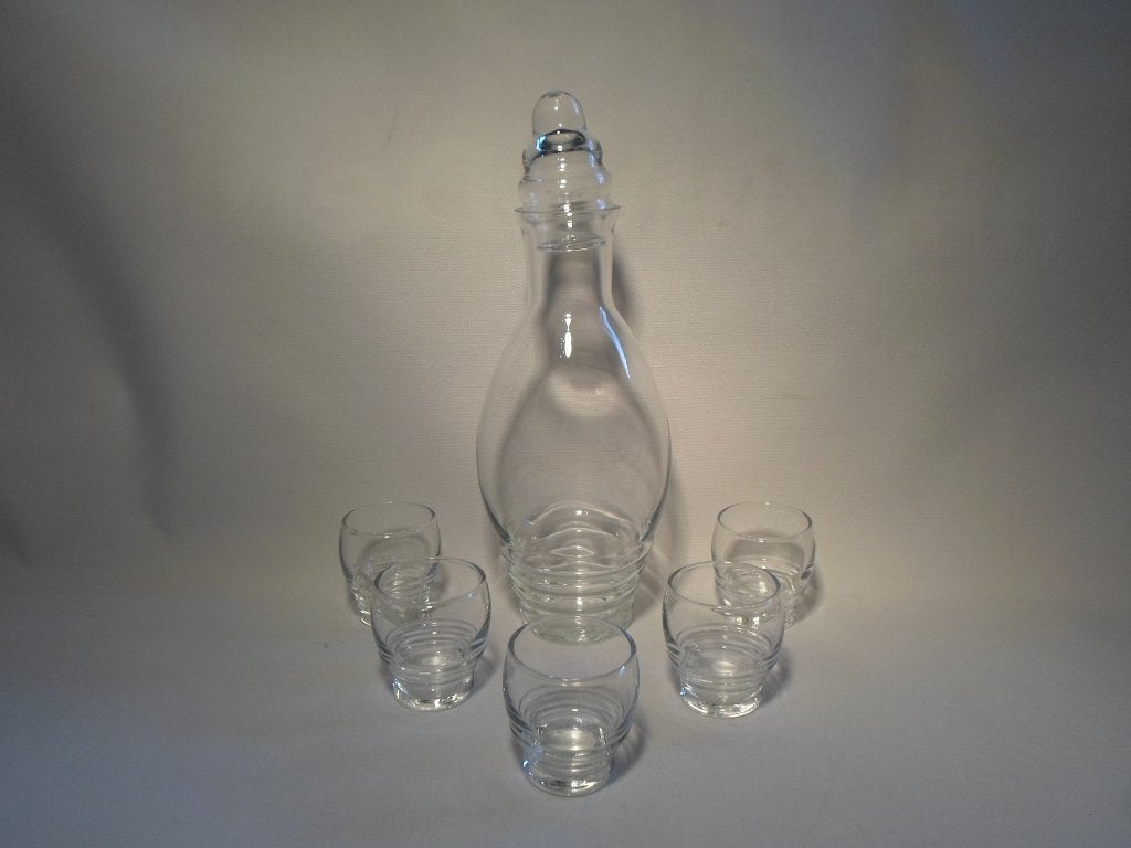 Leerdam Likeur Set, Antiek en Kunst, Antiek | Glas en Kristal, Ophalen of Verzenden