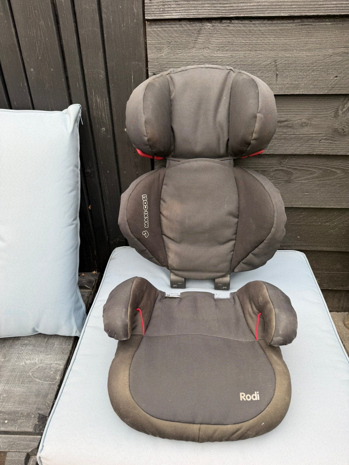 Autostoeltje/zitverhoger maxi cosi rodi, Kinderen en Baby's, Ophalen, Autogordel, 15 t/m 36 kg, Zo goed als nieuw