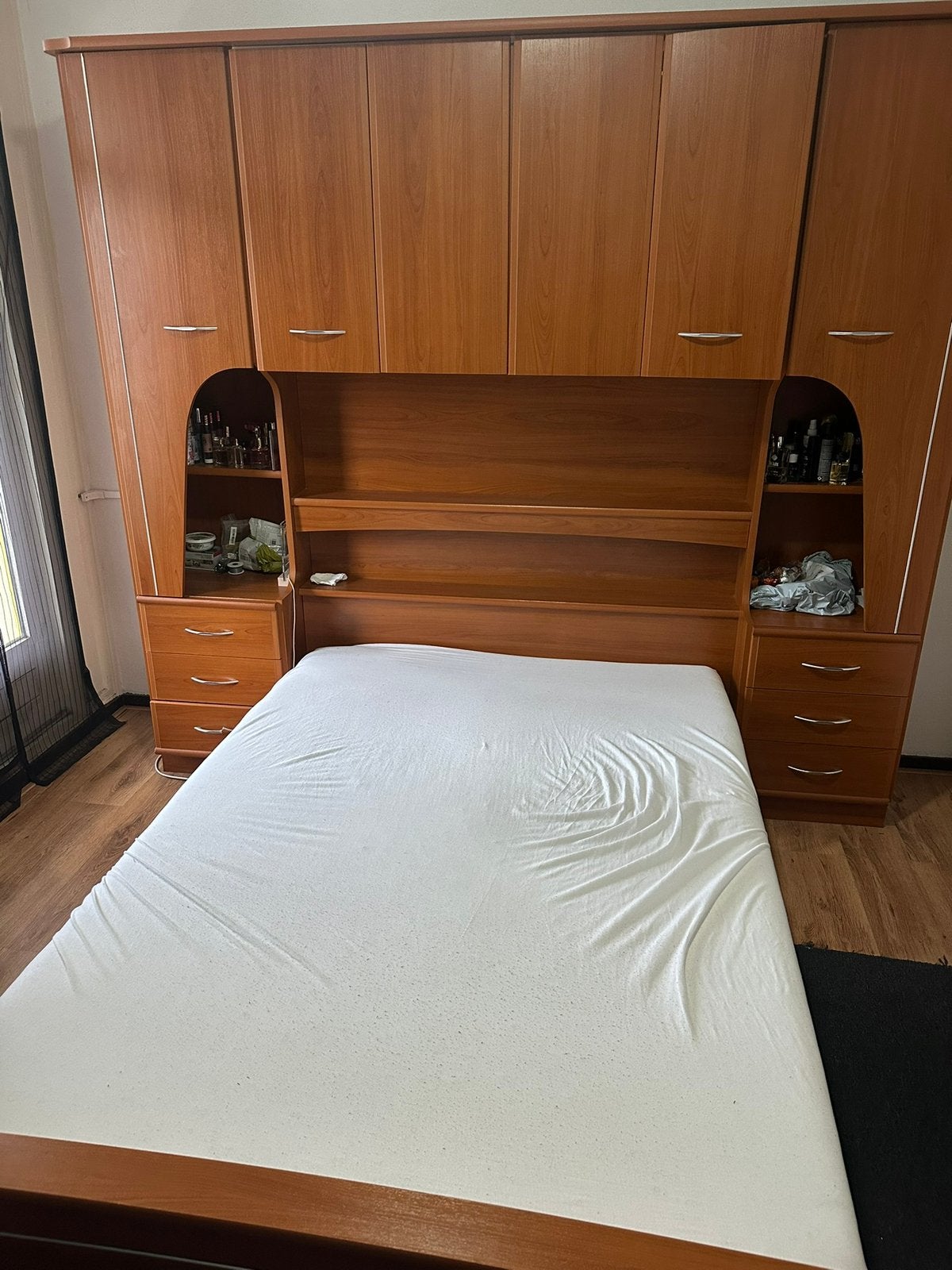Tweepersoonsbed, Ophalen of Verzenden, Zo goed als nieuw, Tweepersoons