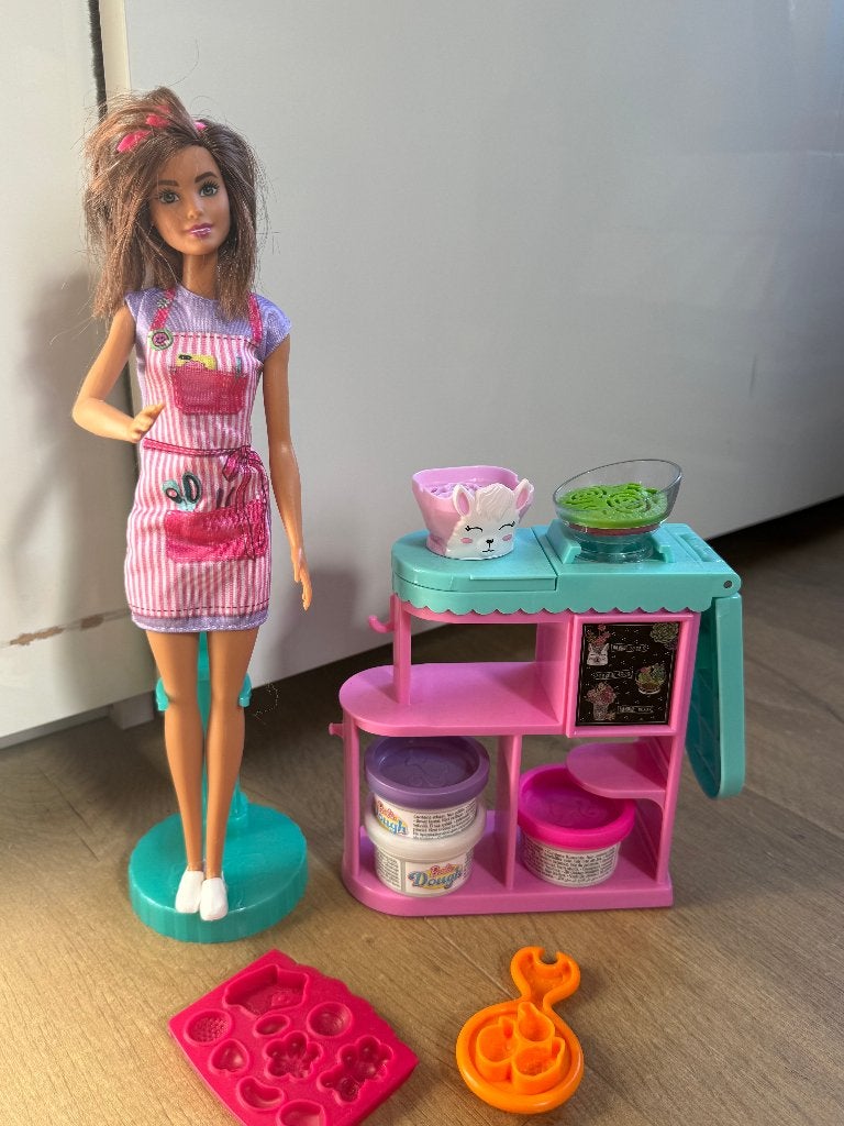 Mattel Barbie Florist GTN59 – bloemenwinkel, Ophalen of Verzenden, Gebruikt, Barbie