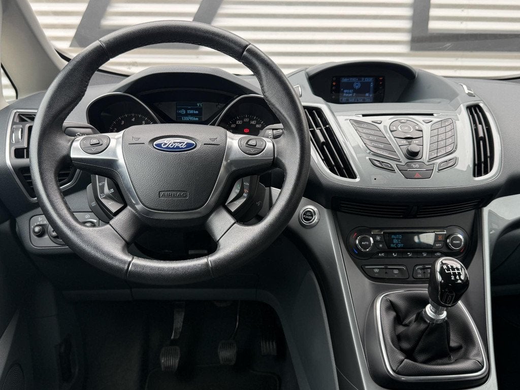 Ford C-Max 1.6 EcoBoost Titanium 2e Eigenaar|Clima|Cruise|Tr, Voorwielaandrijving, Stof, Gebruikt, 4 cilinders