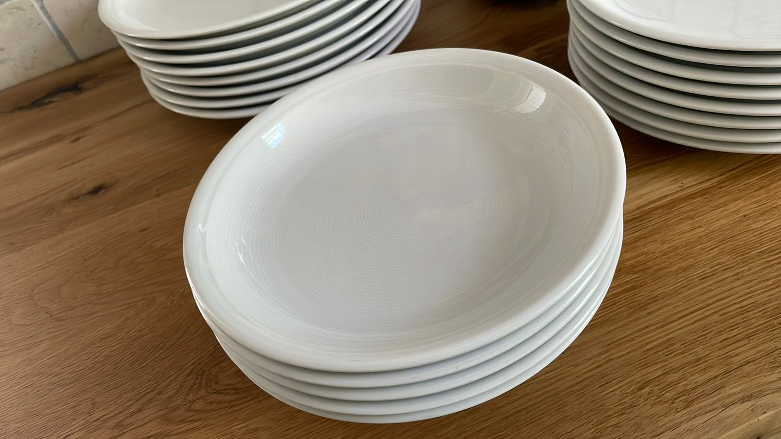 Diepe borden 22 cm thomas trend wit €3,25, Ophalen, Zo goed als nieuw, Bord(en), Overige stijlen