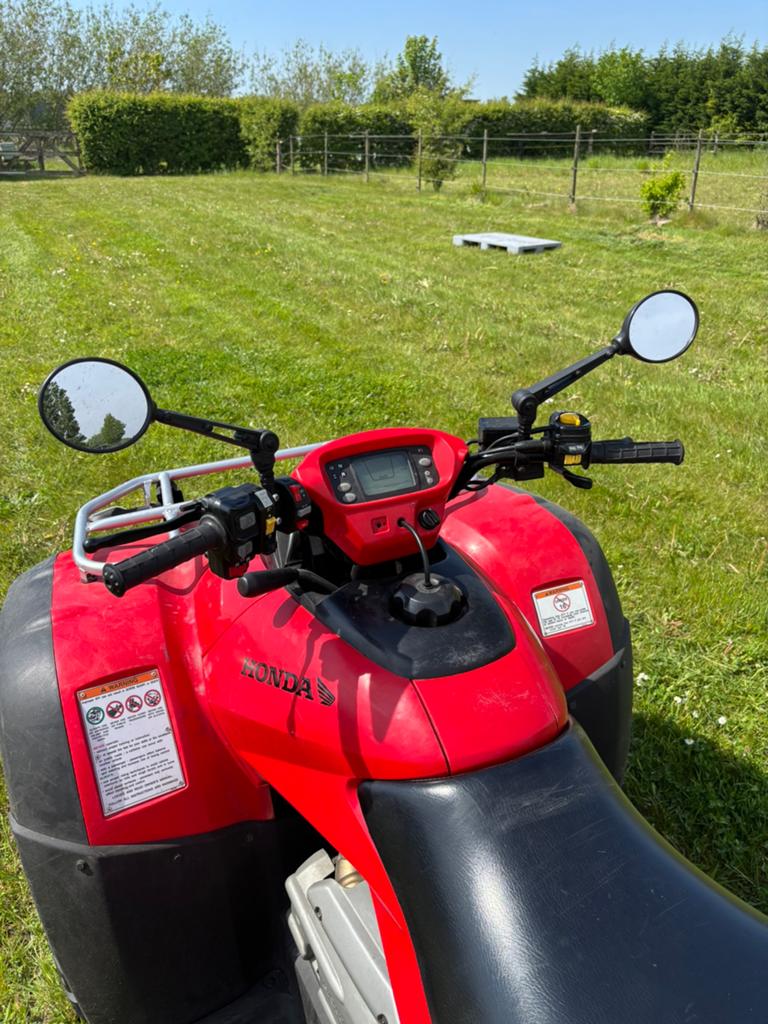 Quad Honda TRX 680 met klepelmaaier, Motoren, Quads en Trikes, 1 cilinder, 675 cc