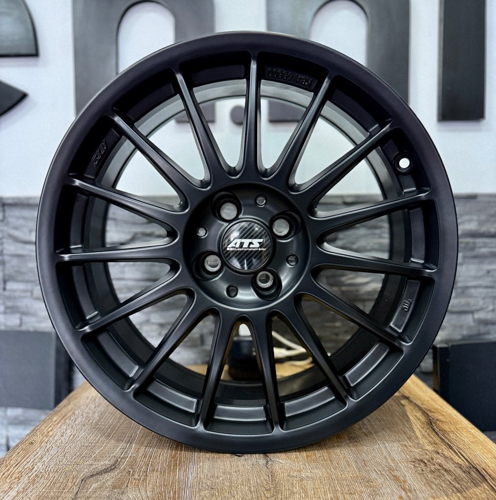 ATS velgen voor FIAT, OPEL, RENAULT, KIA 4x100 matzwart, Niet ingevuld, 18 inch, Velg(en), Niet ingevuld