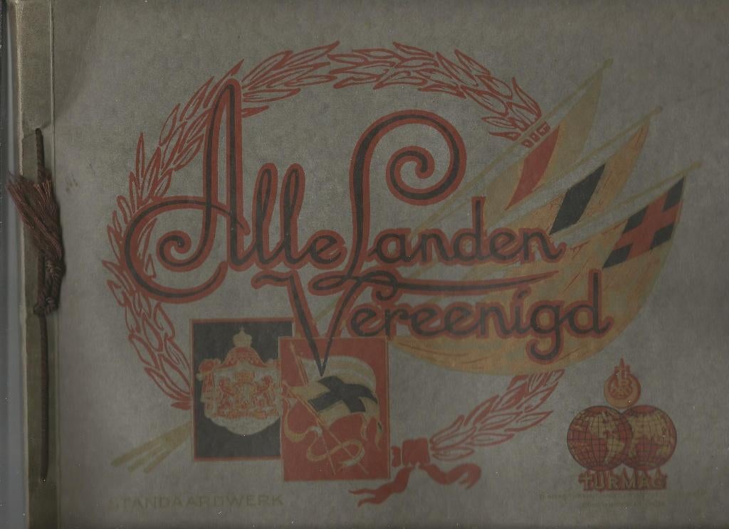 Plaatjes/Zijdjesalbum  deel 2 Turmac compleet ca.1930, Ophalen of Verzenden, Gelezen, Turmac, Plaatjesalbum